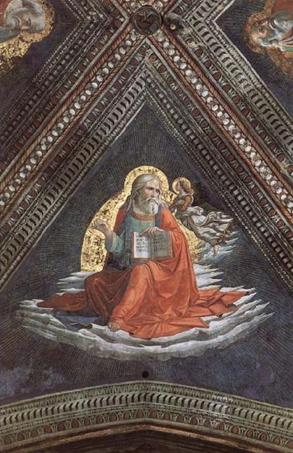 Domenicho Ghirlandaio Evangelist Johannes oil painting image